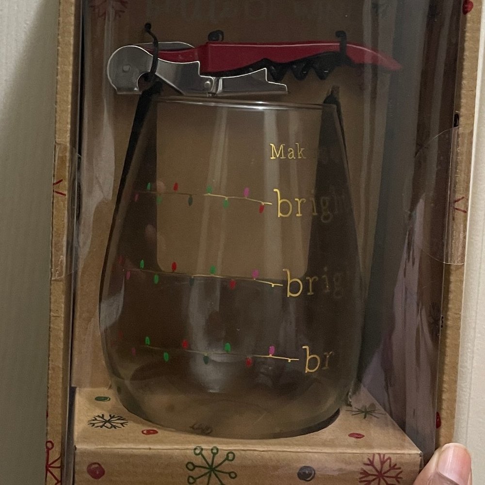 .30 OZ Stainless Wine Glass